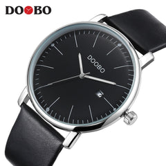 DOOBO Men Watches Top Brand Luxury Gold Male Watch Fashion Leather Strap Casual sport Wristwatch With Big Dial Drop Shipping