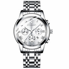 FNGEEN Top Luxury Brand Men Watch Back Light Hands Business Fashion Casual Men Quartz Watches Waterproof Clock Montre homme