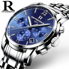 relogio masculino Men's Watches Luxury Brand Fashion Business Quartz Watch Men Stainless Steel Waterproof Sport Wristwatch Clock