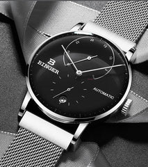 Switzerland BINGER Men Watch Luxury Brand Automatic Mechanical Mens Watches Sapphire Male Japan Movement reloj hombre B-1187-16
