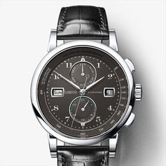 LOBINNI Men Watch Switzerland Luxury Brand Automatic Mechanical Men's Wirstwatches Sapphire Leather Tracymeter relogio L16001-3