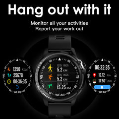 L8 Smart Watch Men IP68 Waterproof Reloj  Hombre Mode  SmartWatch With ECG PPG Blood Pressure Heart Rate sports fitness watches