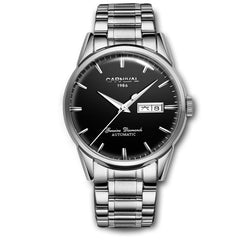 CARNIVAL Men's Self-Wind Luxury Mechanical Watches Water Resistant Automatic Classic Leather Wrist Watche Men Reloj Hombre