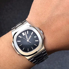 Black Top luxury brand Mens Watch Stainless Steel Watch quartz 30m waterproof Sports Watch Designer Wristwatch for men dropship