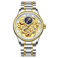 Tevise Automatic Watch Men Mechanical Watches Hollow Skeleton Self-Winding Male Luxury Brand Sport Wrist Watch Relogio Masculino