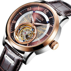 Switzerland NESUN Limited Edition Brand Watches Men Tourbillion Automatic Self-Wind Men Watch Sapphire Waterproof clock N9083-1