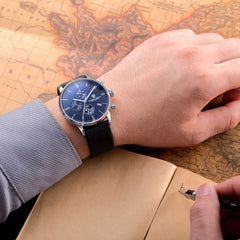 Top Brand Luxury PAGANI Design Chronograph Leather Men's Watches Quartz Fashion Sport Military Wristwatch Men relogio masculino
