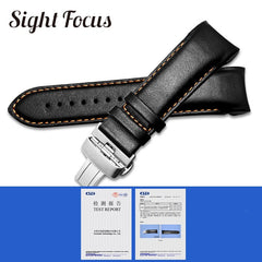 Calfskin Leather Men's Watchband 1853 for Tissot Watch Strap T035410A 407A Couturier 22 23 24mm Watch Bands Belt Wrist Bracelets