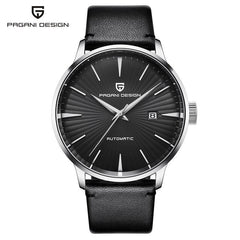 PAGANI DESIGN Brand Watch Men Automatic Mechanical Wristwatches Mens Leather Waterproof Watches New Men's Clock relojes hombre