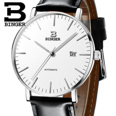 Switzerland BINGER Mens Watches Luxury Brand automatic mechanical Men Watch Sapphire Male Japan Movement reloj hombre B-5081M-12
