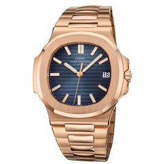 watch Men Top Brand Luxury Quartz Watch Rosegold Chronograph Sports Watch Shockproof 30m Waterproof hublo LGXIGE Wristwatch