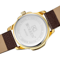 CURREN Mens Watches Top Luxury Brand Leather Starp Men's Quartz Date Clock Men Fashion Business Wrist Watch Relogio Masculino