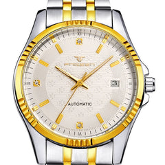 FNGEEN Mechanical Watches Men Hodinky Steel 30M Waterproof Automatic Watch Male Skeleton Wrist Watch Clock Man Mechanical Watch