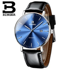 Switzerland BINGER Mens Watches Luxury Brand automatic mechanical Men Watch Sapphire Male Japan Movement reloj hombre B-5081M-12