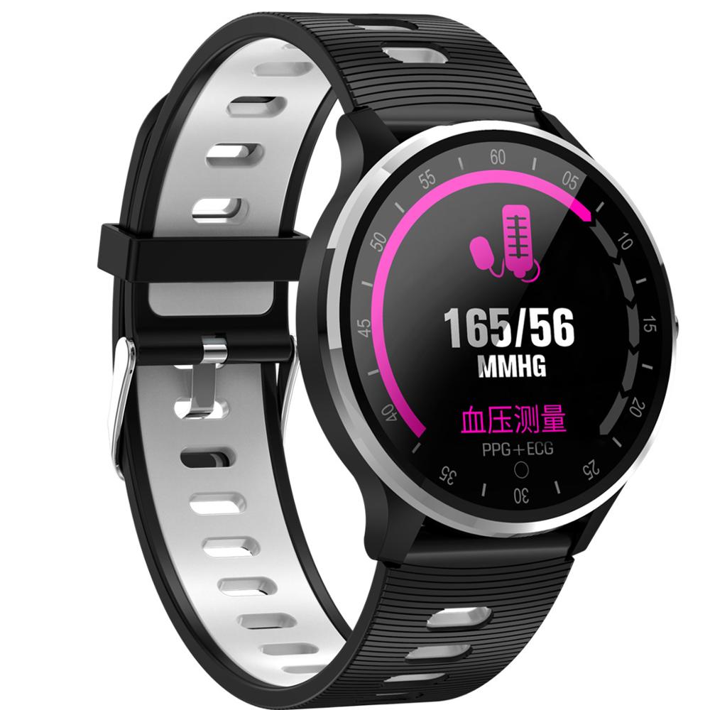 L7 ECG PPG Smart Watch with Electrocardiograph Ecg Display,holter Ecg Heart Rate Monitor Blood Pressure Smartwatch PK N58