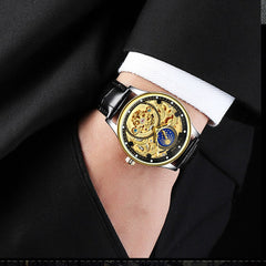Tevise Automatic Watch Men Mechanical Watches Hollow Skeleton Self-Winding Male Luxury Brand Sport Wrist Watch Relogio Masculino