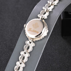 JIASHUNTAI Vintage 100% Silver 925 Watch For Women Retro 925 Sterling Silver Clock Female Fashion Bracelets Watch Jewelry