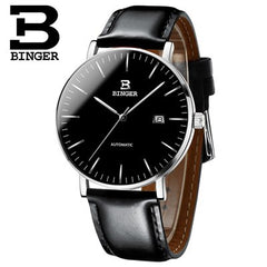 Switzerland BINGER Mens Watches Luxury Brand automatic mechanical Men Watch Sapphire Male Japan Movement reloj hombre B-5081M-12