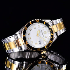2017 SOUTHBERG  Luxury Fashion Mens Watches Quartz Steel  Top Brand Green Wrist Watch For Man relogio masculino