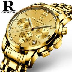 relogio masculino Men's Watches Luxury Brand Fashion Business Quartz Watch Men Stainless Steel Waterproof Sport Wristwatch Clock