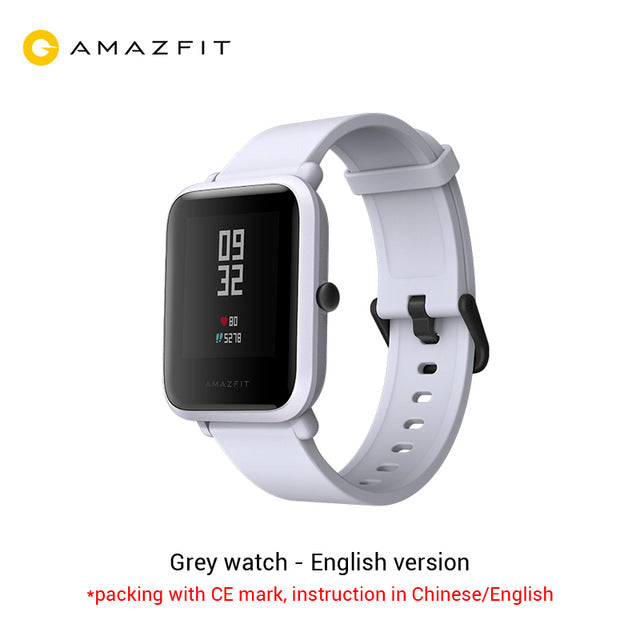 Xiaomi Huami Amazfit Bip Smart Watch Youth Version Pace Lite Bluetooth 4.0 GPS Heart Rate 45 Days Battery IP68