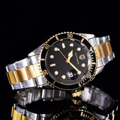 2017 SOUTHBERG  Luxury Fashion Mens Watches Quartz Steel  Top Brand Green Wrist Watch For Man relogio masculino