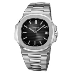 watch Men Top Brand Luxury Quartz Watch Rosegold Chronograph Sports Watch Shockproof 30m Waterproof hublo LGXIGE Wristwatch