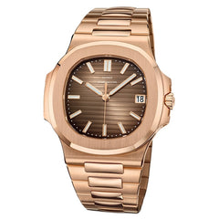 watch Men Top Brand Luxury Quartz Watch Rosegold Chronograph Sports Watch Shockproof 30m Waterproof hublo LGXIGE Wristwatch