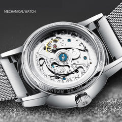 Switzerland BINGER Men Watch Luxury Brand Automatic Mechanical Mens Watches Sapphire Male Japan Movement reloj hombre B-1187-4
