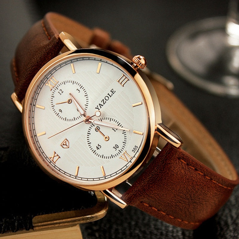 YAZOLE Wristwatch Wrist Watch Men 2018 Top Brand Luxury Famous Male Clock Quartz Watch for Man Hodinky Relogio Masculino Ceasuri