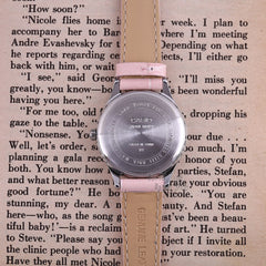 Casio watch Analogue Women's Quartz Watch Elegant Simple Leather Strap Steel Belt Waterproof Pointer Watch  LTP-E142