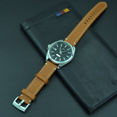 high quality Calf Leather Watch Band 18 19 20 21 22mm Men's fashion Watch Strap For Omega Victorinox Certina Blancpain Iwc Seiko