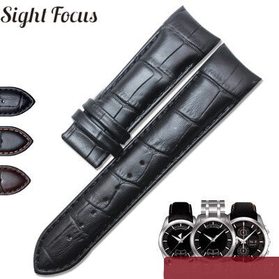 Calfskin Leather Men's Watchband 1853 for Tissot Watch Strap T035410A 407A Couturier 22 23 24mm Watch Bands Belt Wrist Bracelets