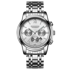 Stainless Steel Men Watch Fashion High Quality Quartz Male Calendar Clock Man Business Waterproof Wrist Watches Classic Design