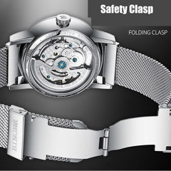 Switzerland BINGER Men Watch Luxury Brand Automatic Mechanical Mens Watches Sapphire Male Japan Movement reloj hombre B-1187-4