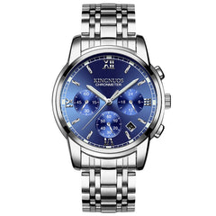 Stainless Steel Men Watch Fashion High Quality Quartz Male Calendar Clock Man Business Waterproof Wrist Watches Classic Design