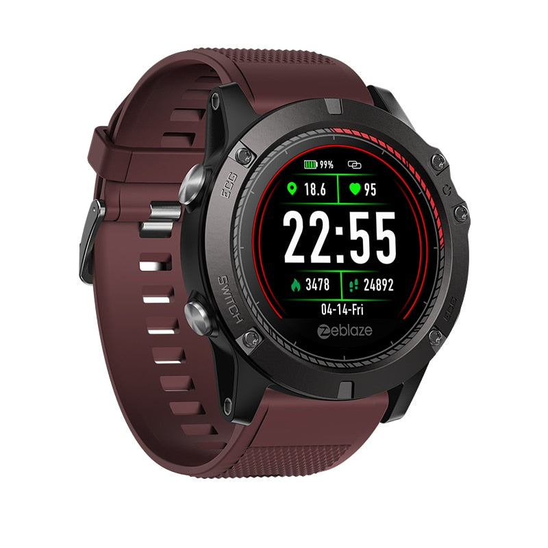 Zeblaze VIBE 3 ECG Instant ECG on demand Color Display Heart Rate IP67 Waterproof Multi-sports Modes Fitness Tracker Smart watch