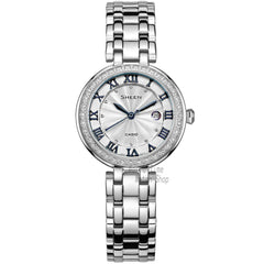 Casio watch Swarovski Crystal women watches top brand luxury set ladies watch women 50mWaterproof Quartz Sport clock reloj mujer