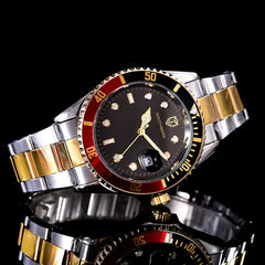 2017 SOUTHBERG  Luxury Fashion Mens Watches Quartz Steel  Top Brand Green Wrist Watch For Man relogio masculino