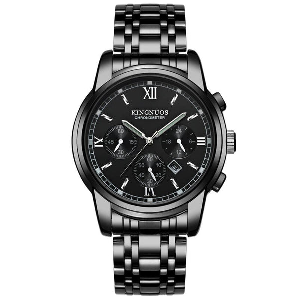 Stainless Steel Men Watch Fashion High Quality Quartz Male Calendar Clock Man Business Waterproof Wrist Watches Classic Design