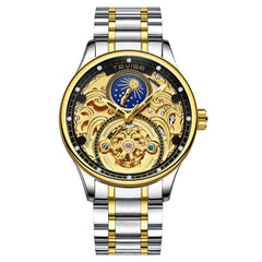 Tevise Automatic Watch Men Mechanical Watches Hollow Skeleton Self-Winding Male Luxury Brand Sport Wrist Watch Relogio Masculino