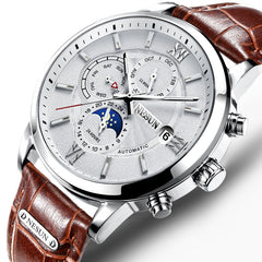 Switzerland Nesun Watch Men Luxury Brand Automatic Mechanical Men Watches Sapphire relogio masculino Luminous Waterproof N9027-3