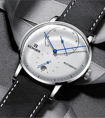 Switzerland BINGER Men Watch Luxury Brand Automatic Mechanical Mens Watches Sapphire Male Japan Movement reloj hombre B-1187-16
