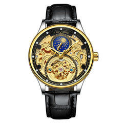 Tevise Automatic Watch Men Mechanical Watches Hollow Skeleton Self-Winding Male Luxury Brand Sport Wrist Watch Relogio Masculino