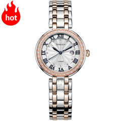 Casio watch Swarovski Crystal women watches top brand luxury set ladies watch women 50mWaterproof Quartz Sport clock reloj mujer