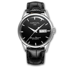 CARNIVAL Men's Self-Wind Luxury Mechanical Watches Water Resistant Automatic Classic Leather Wrist Watche Men Reloj Hombre
