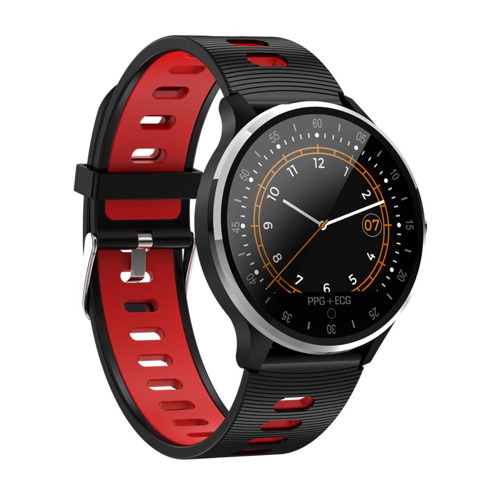 L7 ECG PPG Smart Watch with Electrocardiograph Ecg Display,holter Ecg Heart Rate Monitor Blood Pressure Smartwatch PK N58