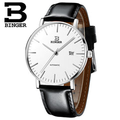 Switzerland BINGER Mens Watches Luxury Brand automatic mechanical Men Watch Sapphire Male Japan Movement reloj hombre B-5081M-12