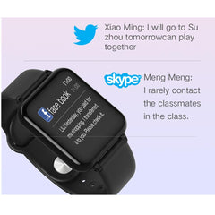 B57 smart watch fitness Bracelet heart rate monitor blood pressure multiple sport mode B57 men women smart watch wearable Watch