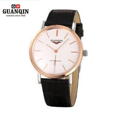 2018 New GUANQIN Watch Rose Gold Men Watch Slim Men Watch 30m Waterproof Clock Man Automatic Mechanical Wristwatches GQ80029-A